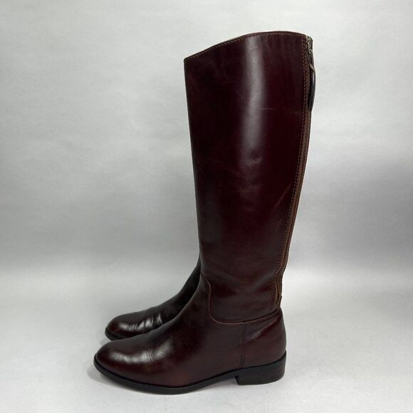 Cole Haan Women's Size 6 Arlington Brown Leather Riding Boots - Picture 5 of 12